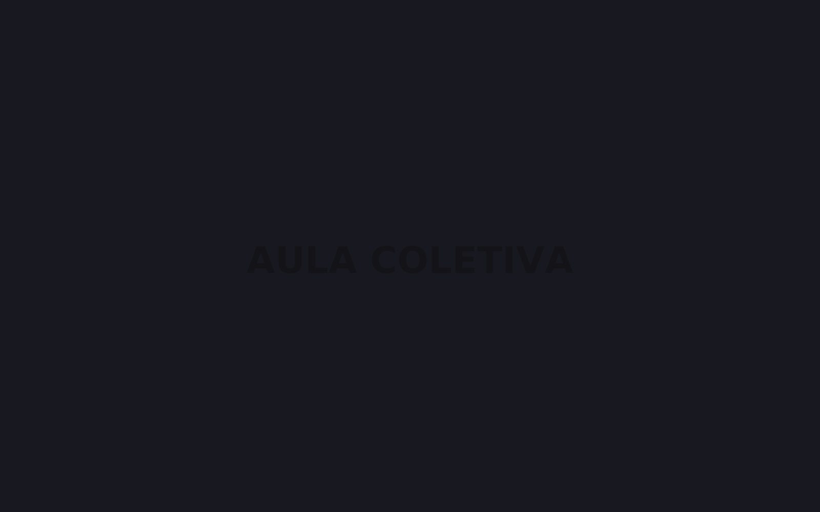 Espaço para aulas coletivas